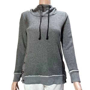 Maurices  Women Sweatshirt Hoodie  Extra Small Gray